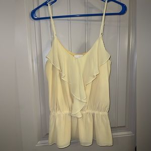 MM Couture Women’s Blouse (pastel yellow)